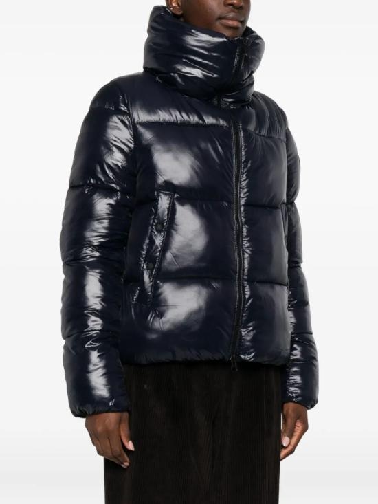 25FW 세이브더덕 숏패딩 D39370WLOVE21 90010 BLUE - SAVE THE DUCK