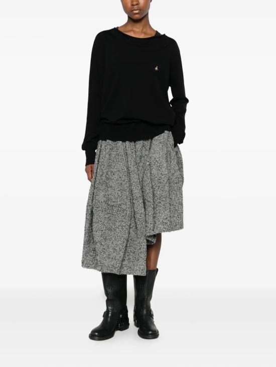 25FW 비비안웨스트우드 스웨터 1803006FY003Y N401 BLACK - VIVIENNE WESTWOOD