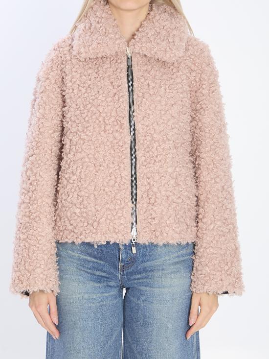 25FW 자케 무스탕 J2220B BLACK - JAKKE