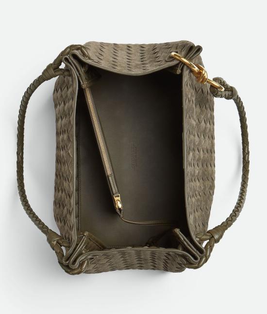 25FW 보테가베네타 라지 파라슈트 숄더백 805090V1QE9 3230 GREEN - BOTTEGA VENETA