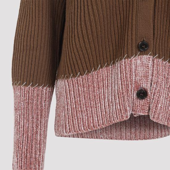25FW 마르니 가디건 CDMD0429Q0 UFH553B2M29 BROWN - MARNI