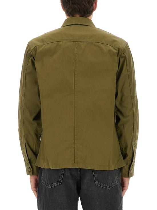  생로랑 긴팔 셔츠 816396 Y03JC3007 GREEN - SAINT LAURENT