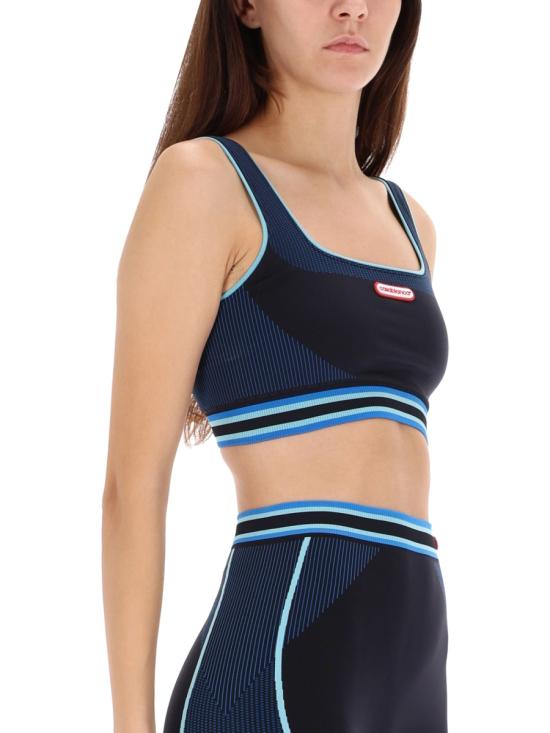 25FW 카사블랑카 반팔 티셔츠 WAW25ACT051 01BLUEMULTI - CASABLANCA