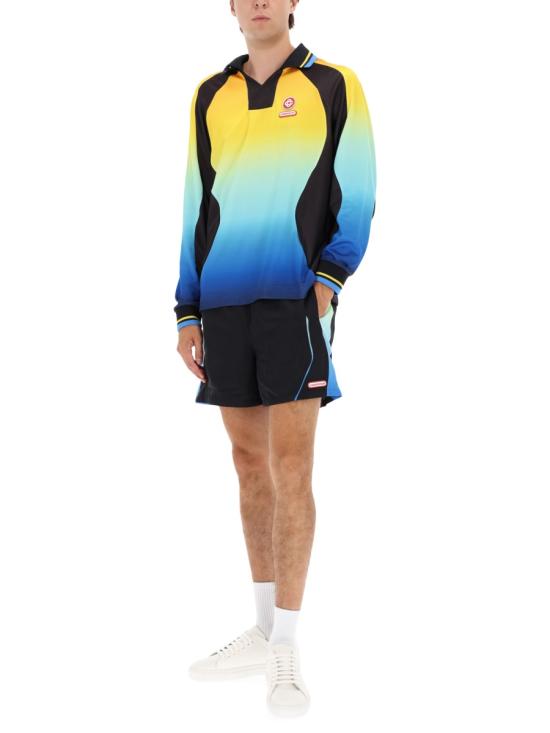 25FW 카사블랑카 반팔 티셔츠 MAW25JTP415 01GRADIENT MULTICOLOUR - CASABLANCA