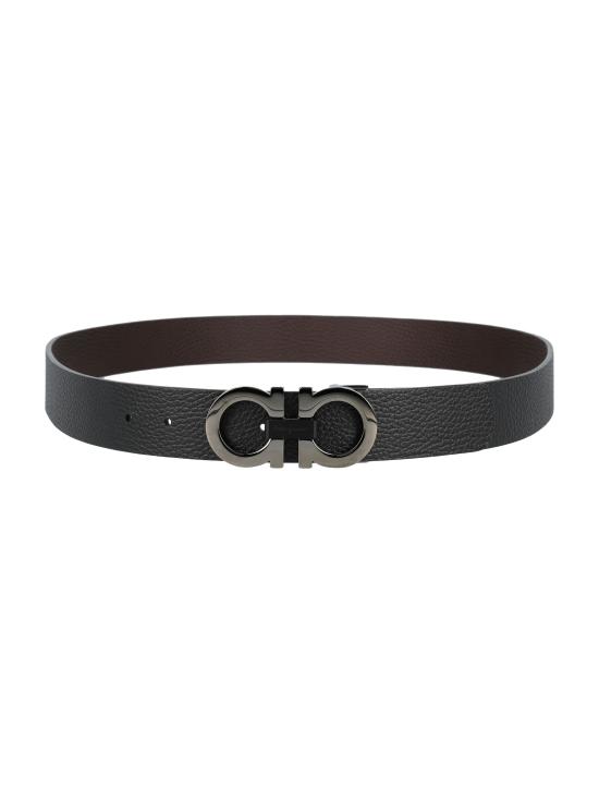25FW 살바토레 페라가모 가죽 벨트 678783476361 NEROHICKO NERO HICKORY - SALVATORE FERRAGAMO