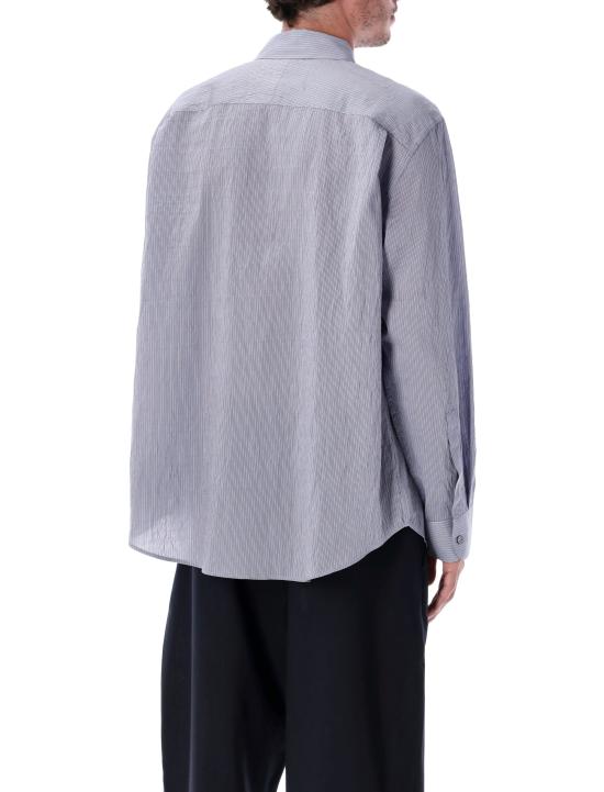 25FW 스튜디오 니콜슨 긴팔 셔츠 1126 LS LILAC STRIPE - STUDIO NICHOLSON