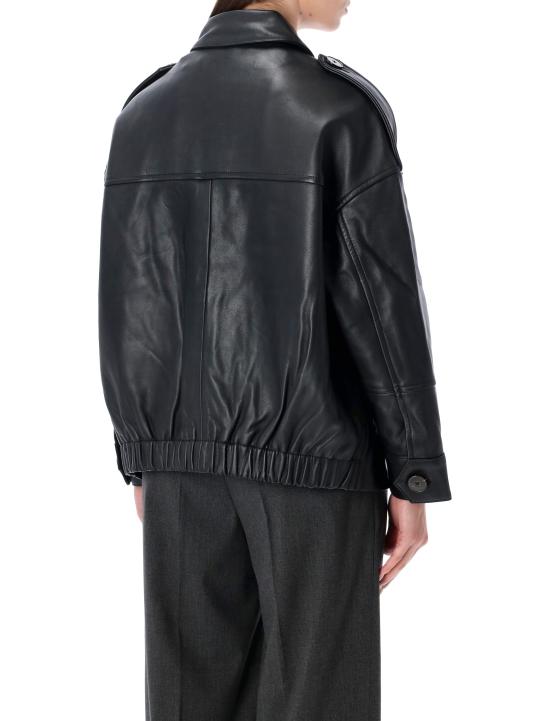 25FW 세선 가죽 자켓 25110042 BLACK - SESSUN