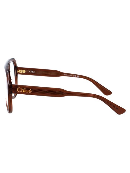 25FW 끌로에 안경 CH0339O 003 BROWN BROWN TRANSPARENT - CHLOE