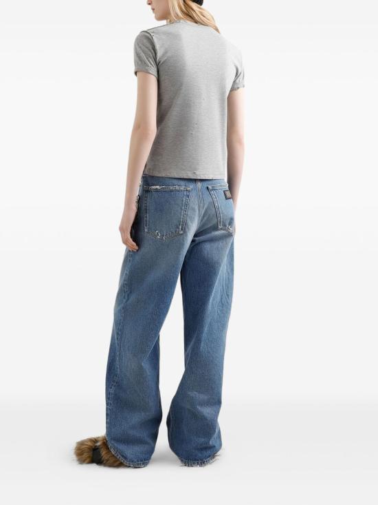 25FW 돌체앤가바나 반팔 티셔츠 F8V89TGDDGHS9000 grey - DOLCE & GABBANA