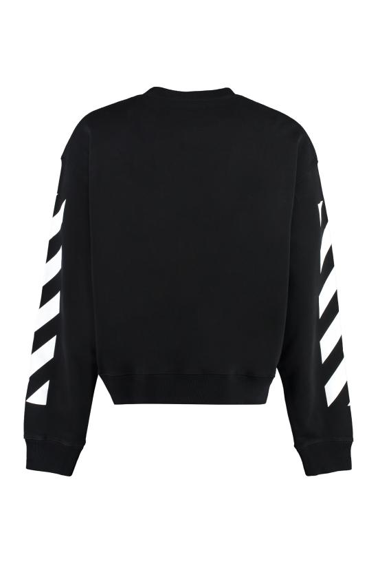  오프화이트 스웨터 OMBA058C99FLE0011001 black - OFF WHITE