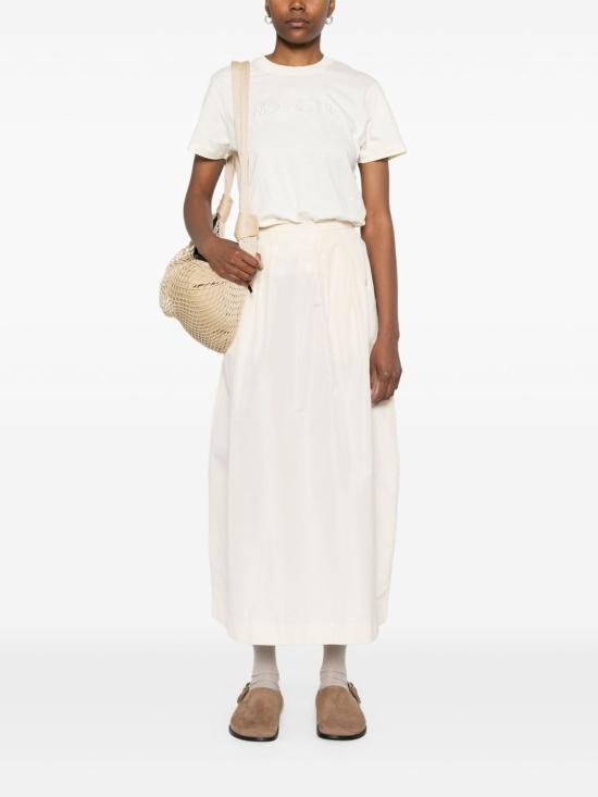 25FW 몽클레어 반팔 티셔츠 K20938C0001289AUO037 White - MONCLER