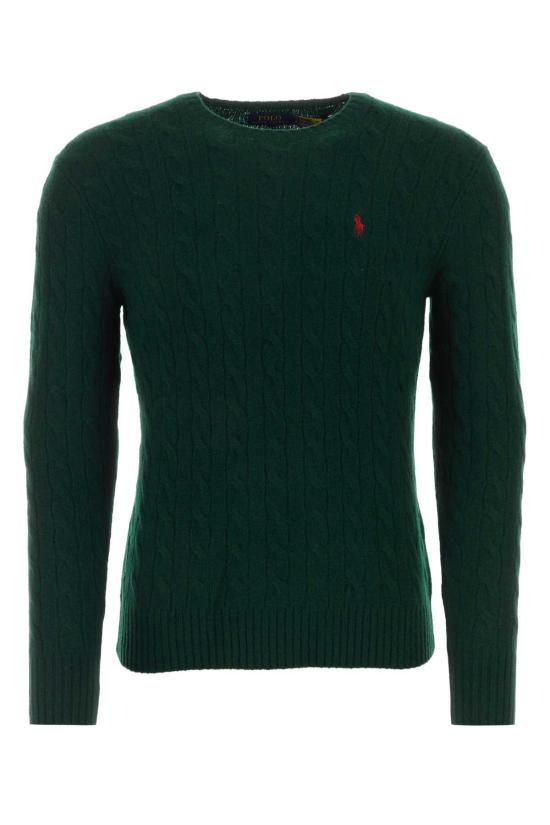  폴로 랄프로렌 케이블 니트 스웨터 710876762004 green