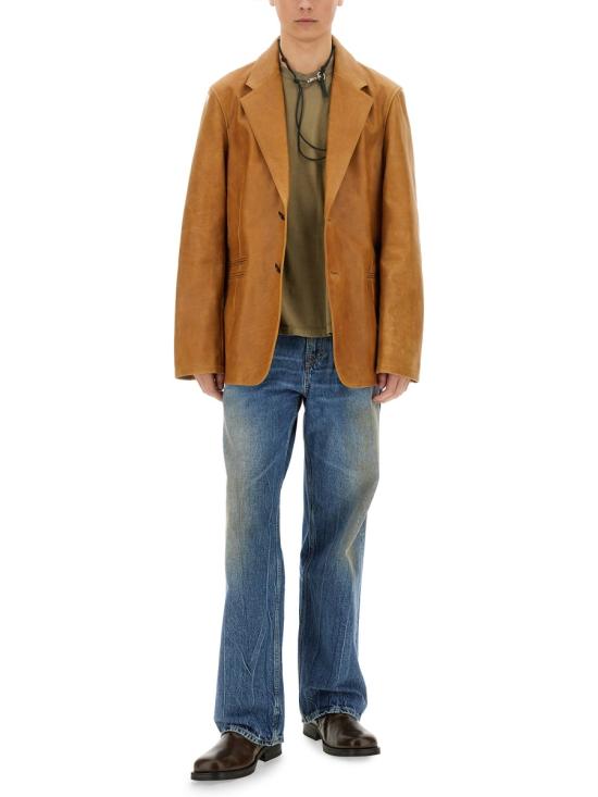 25FW 아워레가시 반팔 티셔츠 M2256BCCAVALRYOLIVELEGACYJERSEY green - OUR LEGACY