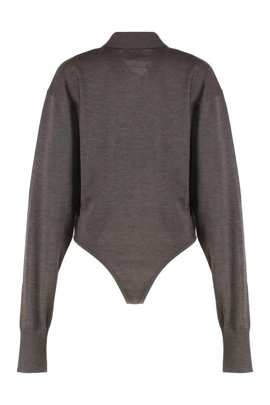 25FW 자크뮈스 반팔 티셔츠 25HBSW00598AK00145880 brown - JACQUEMUS