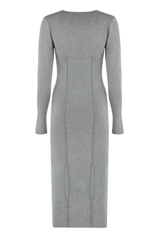 25FW 캘빈클라인 미디 원피스 LV044D366GP7E grey - CALVIN KLEIN