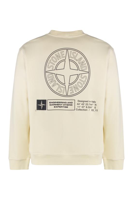 25FW 스톤 아일랜드 반팔 티셔츠 S156100018S0195V0093 panna - STONE ISLAND