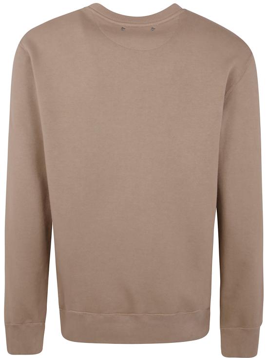 25FW 골든구스 앞면 프린트 코튼 스웨트셔츠 GMP01223P00214415200 Beige - GOLDEN GOOSE