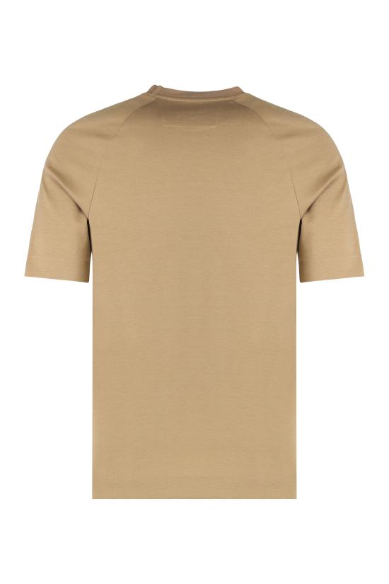 25FW 보스 반팔 티셔츠 50544008260 Beige - BOSS