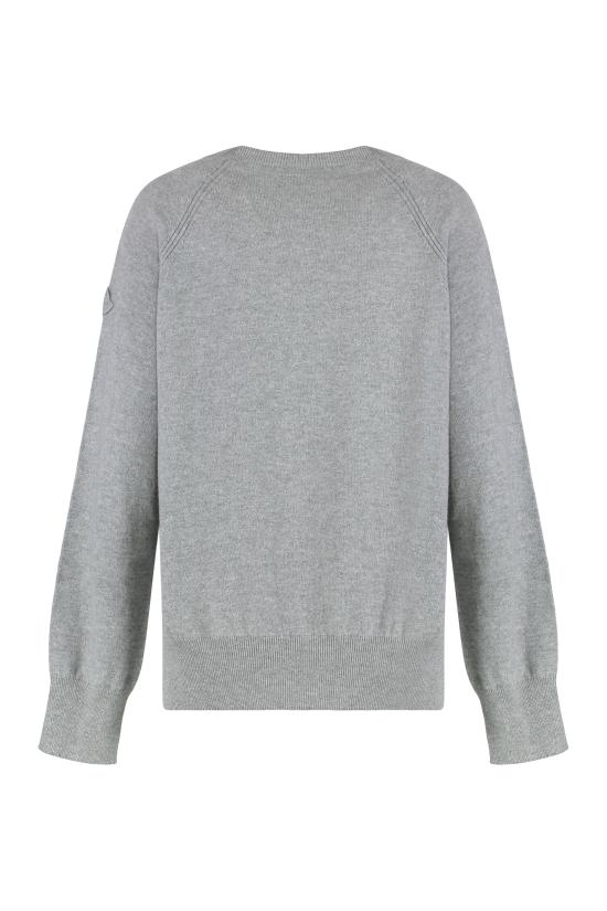 25FW 몽클레어 스웨터 K20919C00008M1223960 grey - MONCLER