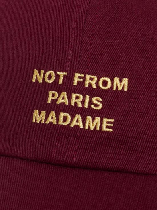 25FW 드롤드무슈 볼캡 ICP151CO138WN Burgundy - DROLE DE MONSIEUR