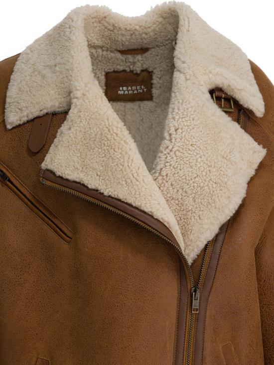 25FW 이자벨마랑 자켓 25HMA0181FCC3A03I50CO BROWN - ISABEL MARANT
