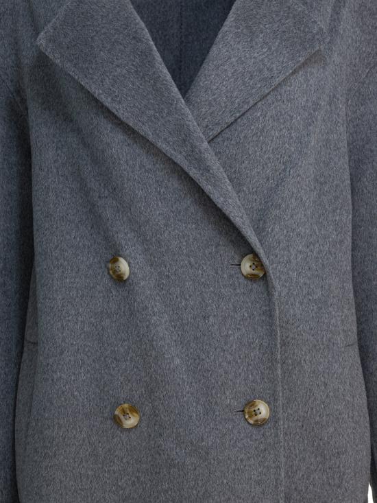 25FW 루루 드 세종 코트 BORNEOLDSGREYMELANGE BEIGE - LOULOU DE SAISON