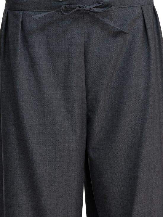 25FW 루루 드 세종 스트레이트 팬츠 COVELDSANTHRACITEMELANGE GREY - LOULOU DE SAISON