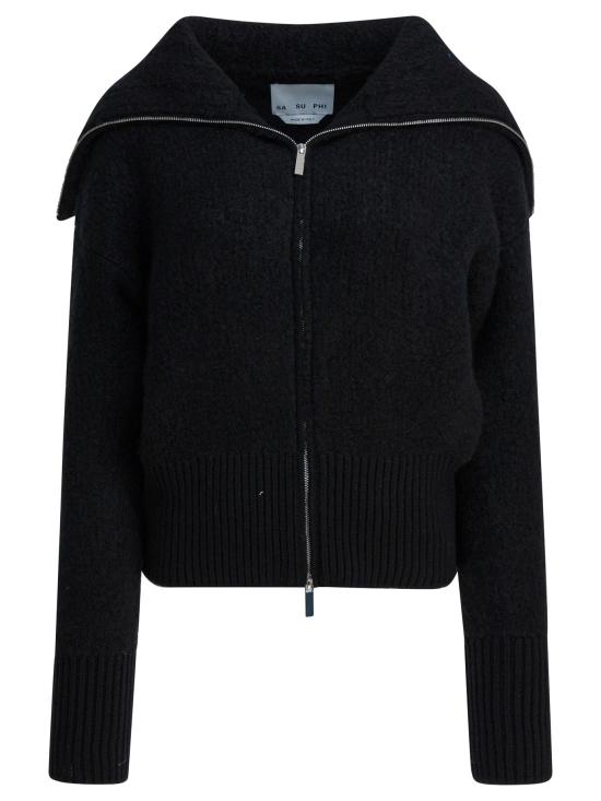 25FW 사 수 파이 자켓 W25704TD0900 BLACK