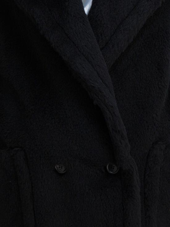 25FW 막스마라 테디 알파카 울 더블브레스트 베스트 2521276253BORMIDA1234008 BLACK - MAX MARA