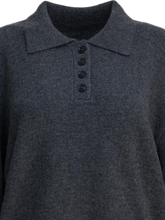 25FW 루루 드 세종 스웨터 HOMERELDSANTHRACITEMELANGE GREY - LOULOU DE SAISON