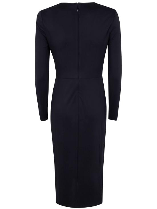 25FW 랄프 로렌 미디 원피스 200980222 001 BLACK - RALPH LAUREN