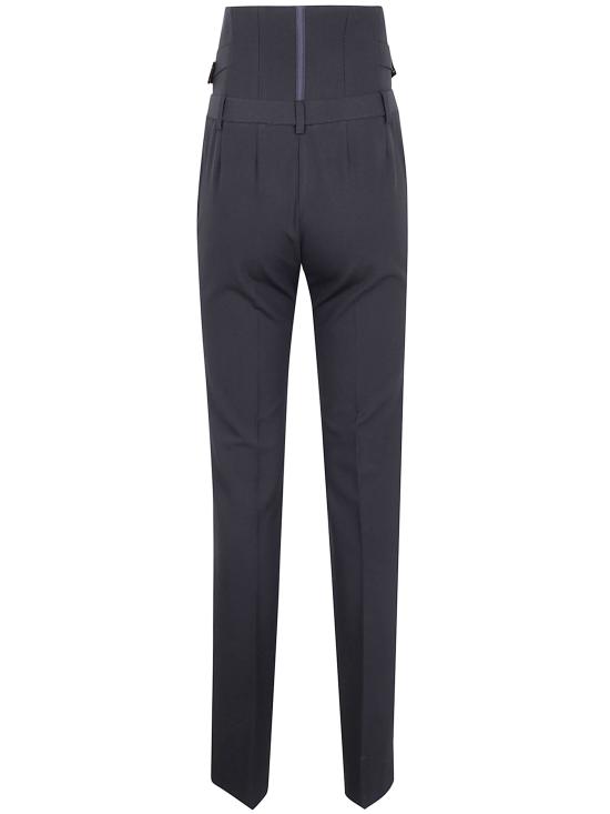 25FW 핑코 스트레이트 팬츠 105654A2QV Z99 BLACK - PINKO