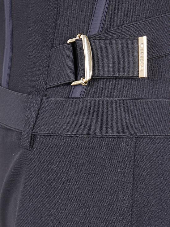 25FW 핑코 스트레이트 팬츠 105654A2QV Z99 BLACK - PINKO