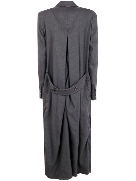 25FW 우마 왕 코트 UW8022 UW890 GREY - UMA WANG