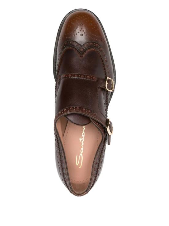 25FW 산토니 로퍼 WUTD71800BJ2NWHT50 BROWN - SANTONI