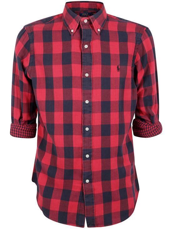 25FW 폴로 랄프로렌 긴팔 셔츠 710P00517001 RED - POLO RALPH LAUREN