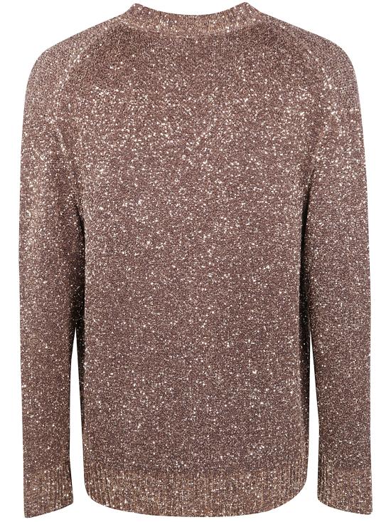 25FW 아미리 스웨터 AMKNCD1069 DARK BROWN - AMIRI