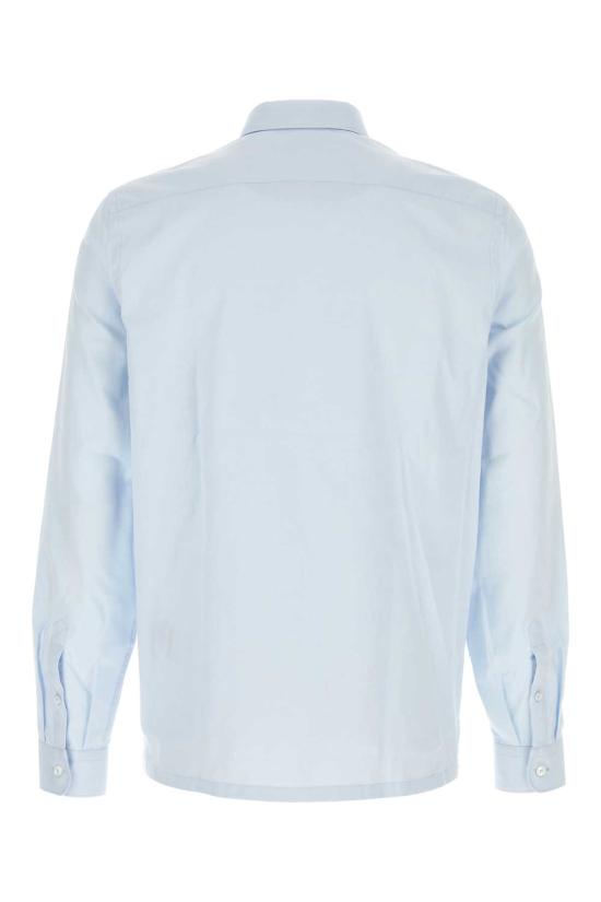 24FW 프라다 긴팔 셔츠 UCN425S22115MZ F0012 LIGHT BLUE - PRADA