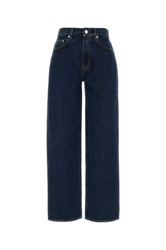 25FW 루루 드 세종 스트레이트 팬츠 SAMURLDS WASHEDBLUE