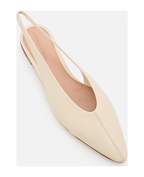 25SS 보테가베네타 플랫 슈즈 827702V3H90 9031 WHITE - BOTTEGA VENETA