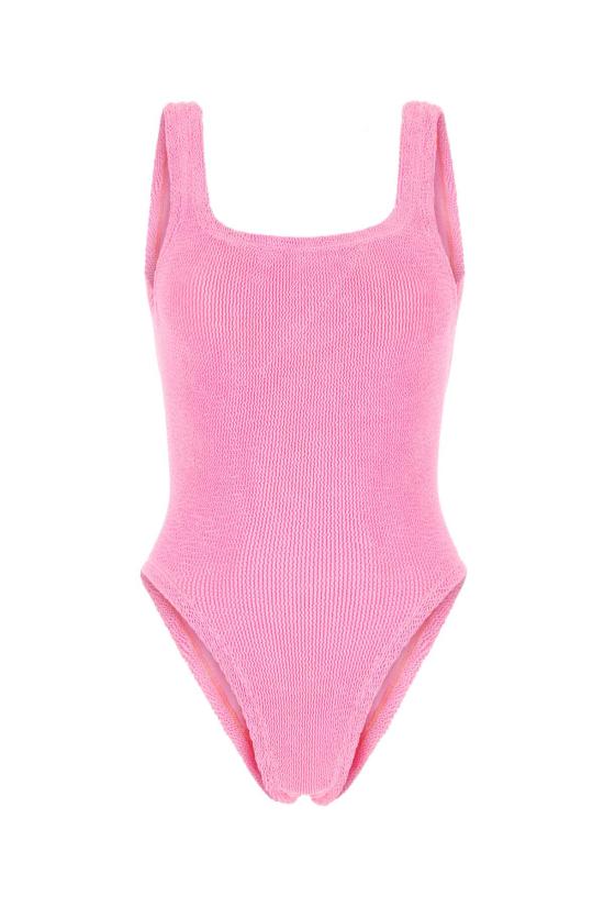  훈자 지 비키니 수영복 SQUARENECKSWIM BUBBLEGUM PINK