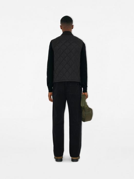 25FW 버버리 퀼티드 나일론 질레 8110185 A1189 BLACK - BURBERRY