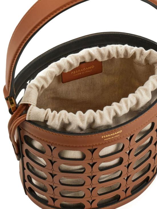 25FW 살바토레 페라가모 숄더백 220970002 NEWCOGNAC - SALVATORE FERRAGAMO