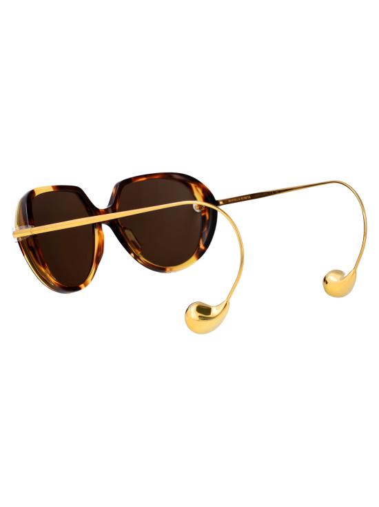 25FW 보테가베네타 선글라스 BV1436S 002 HAVANA GOLD BROWN - BOTTEGA VENETA