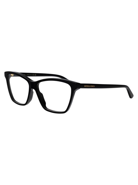 25FW 보테가베네타 안경 BV1421O 001 BLACK BLACK TRANSPARENT - BOTTEGA VENETA