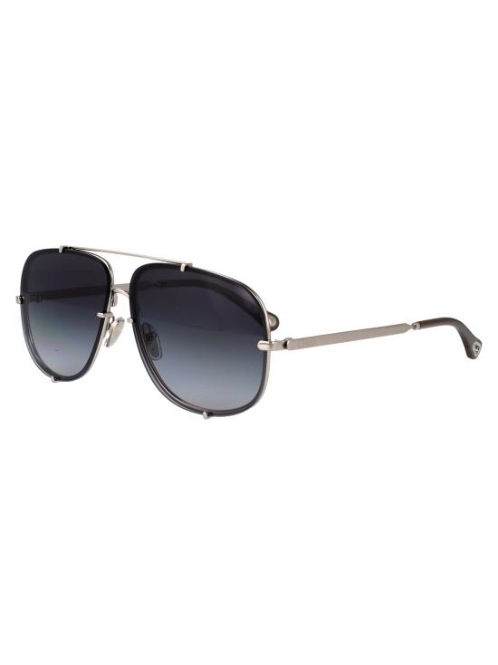25FW 끌로에 선글라스 CH0348S 002 SILVER SILVER GREY - CHLOE