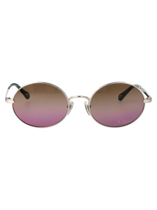 25FW 끌로에 선글라스 CH0326S 002 SILVER GREEN