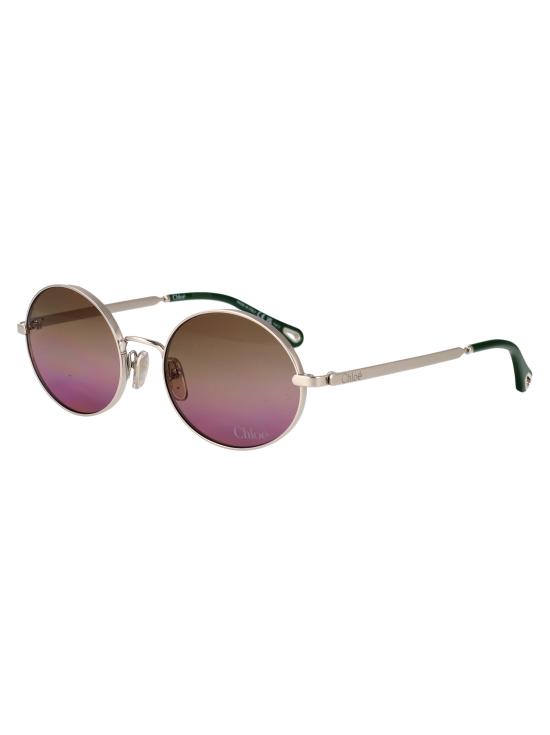 25FW 끌로에 선글라스 CH0326S 002 SILVER GREEN - CHLOE