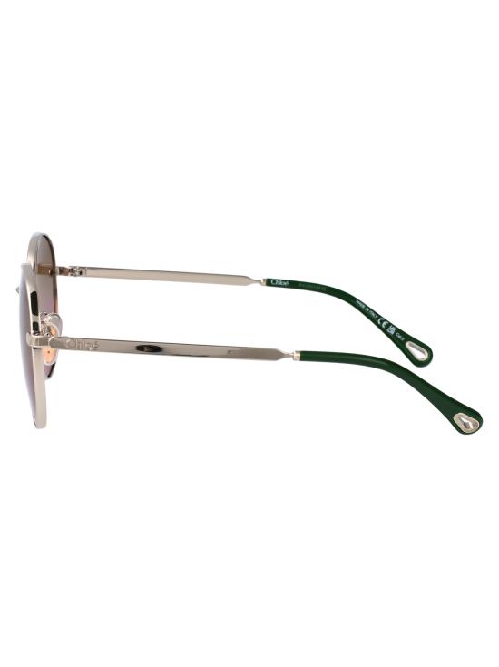 25FW 끌로에 선글라스 CH0325S 002 SILVER GREEN - CHLOE