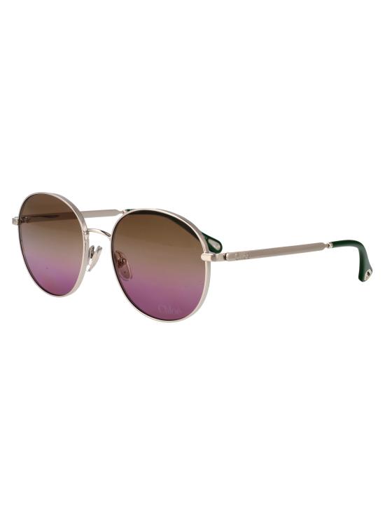 25FW 끌로에 선글라스 CH0325S 002 SILVER GREEN - CHLOE